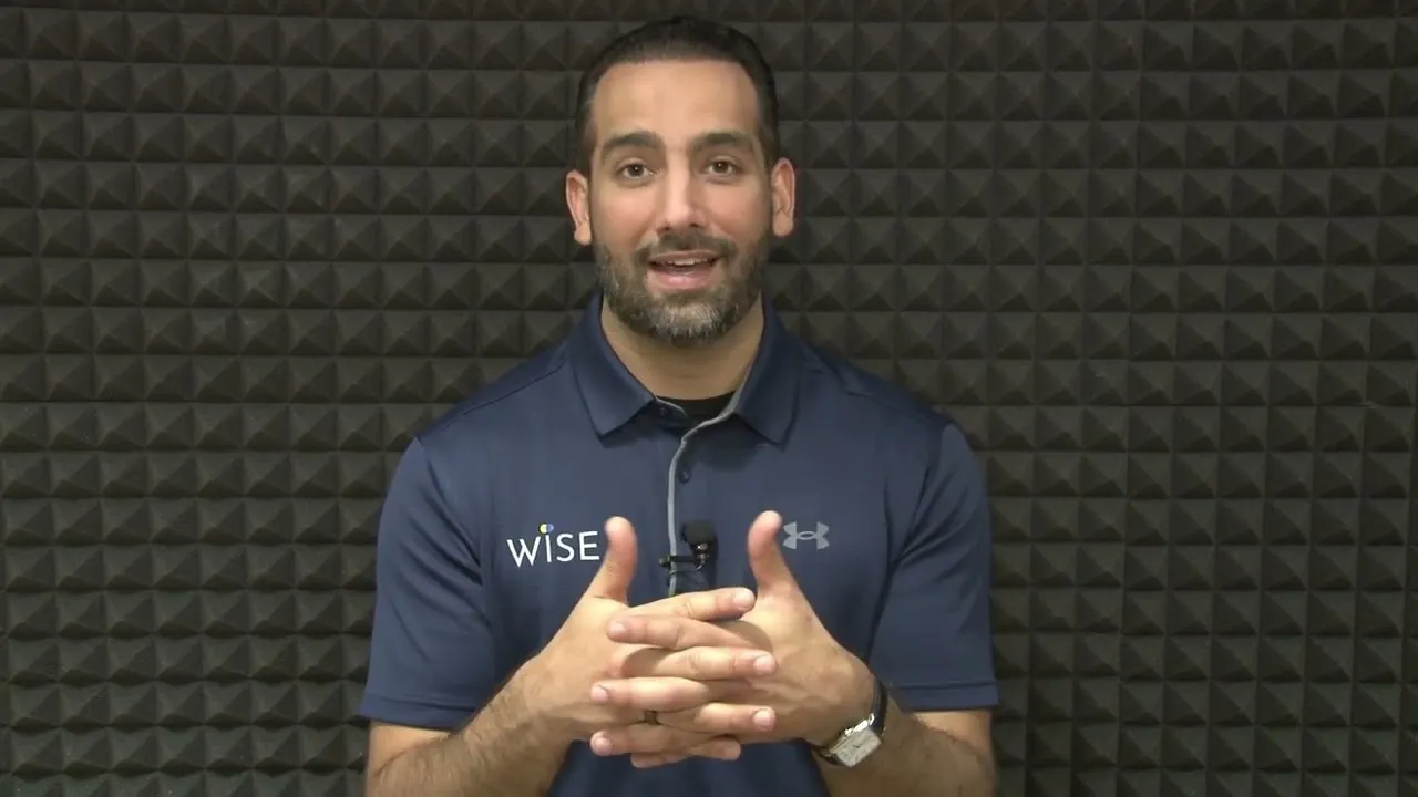 Ali Nasser introducing the WISE Assessment